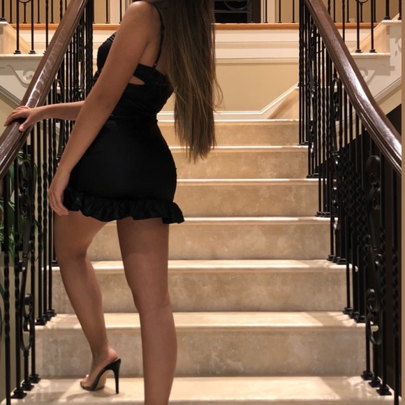 NWT - Faux Leather Bodycon Dress - Picture 7 of 8